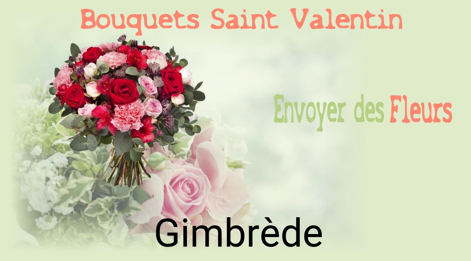 Roses de Saint-Valentin livrées à Gimbrède